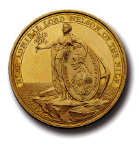Battle of the Nile Medal - Obverse - Click to Show Reverse