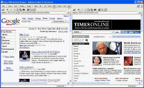 Press cuttings - Click for large