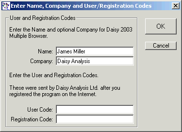 Properties dialog