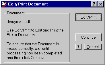 Distribute Faxes