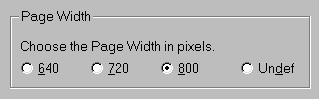 Page Width