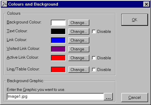 Colours