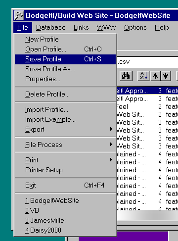 File Menu